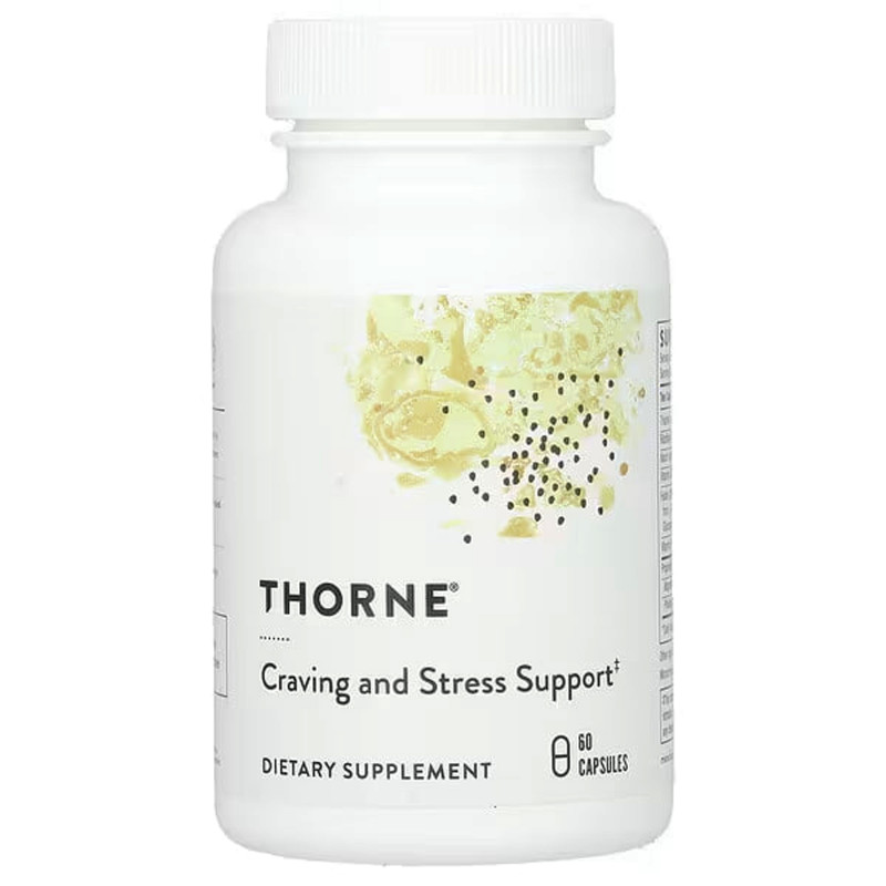 Антистрес та здорова вага, Craving and Stress Support, Thorne, 60 капсул