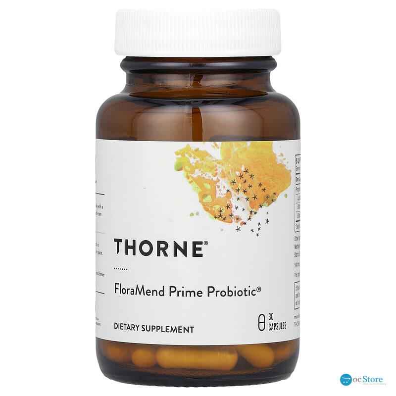 Пробіотики, FloraMend, Prime Probiotic, Thorne, 30 капсул