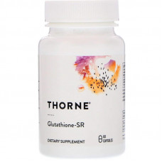 Глутатіон-SR, Glutathione, Thorne, 60 капсул (175 мг на капсулу)
