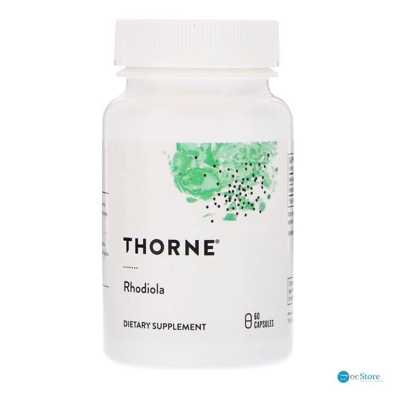 Родіола рожева (Rhodiola), Thorne, 60 капсул