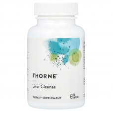 Чистка печінки, Liver Cleanse, Thorne, 60 капсул