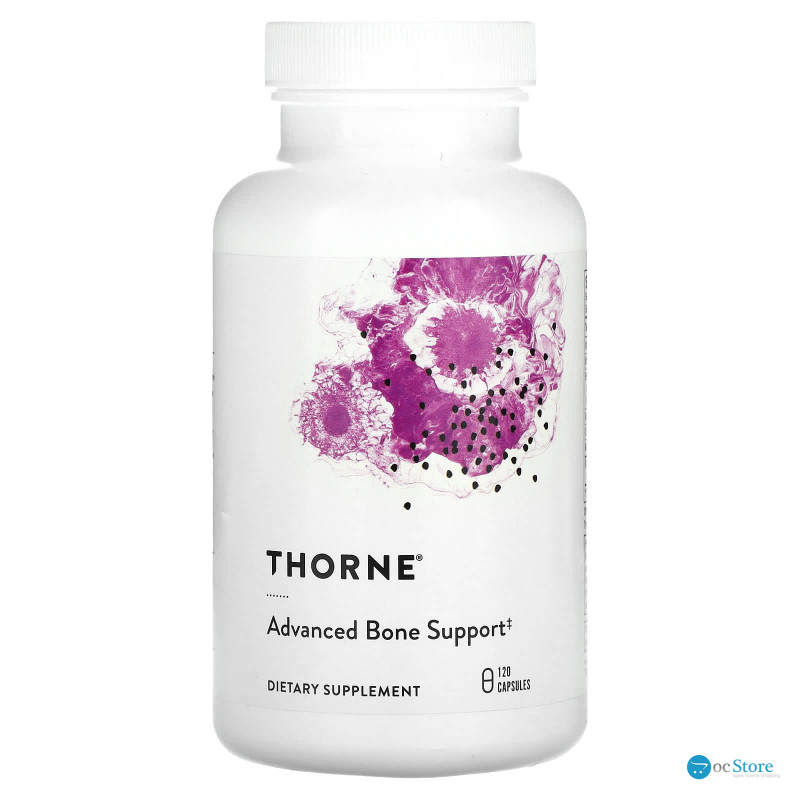 Підтримка кісток, Advanced Bone Support, Thorne, 120 капсул