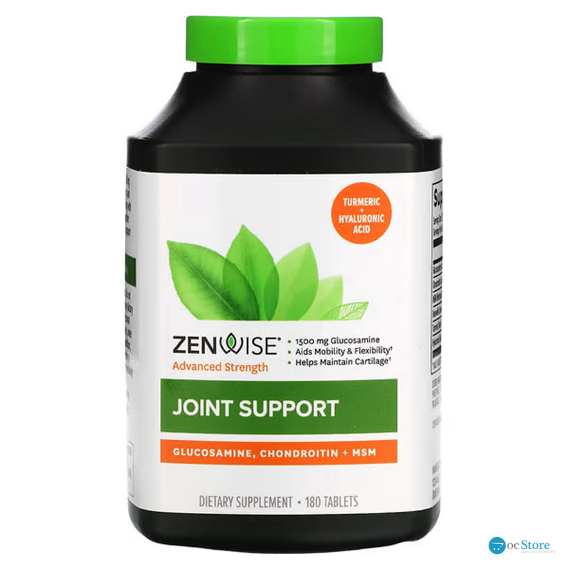 Підтримка суглобів, Joint Support, Zenwise Health, підвищена сила, 180 таблеток