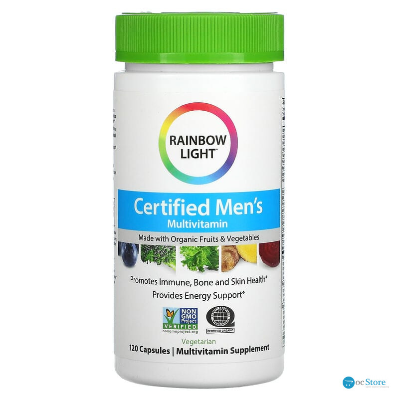 Мультивітамінні для чоловіків, Men's Multivitamin, Rainbow Light, 120 капсул