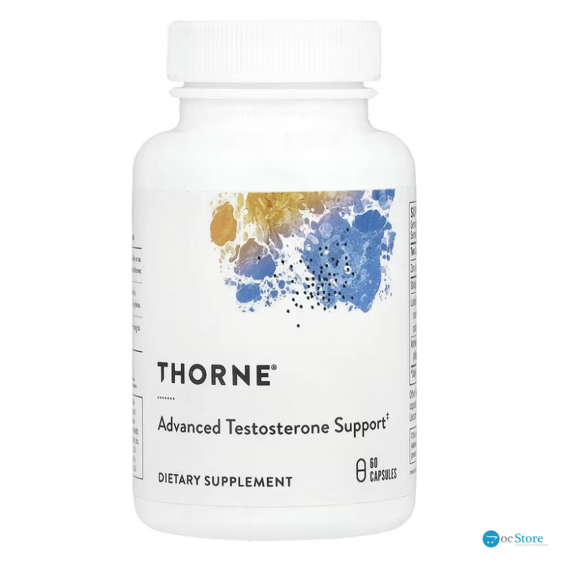 Підтримка тестостерону, Advanced Testosterone, Thorne, 60 капсул