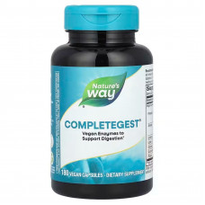 Ферменти для травлення, CompleteGest, Nature's Way, 180 капсул