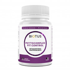 Фітокомплекс Контроль ваги, Phytocomplex Fit Control, Biotus, 60 капсул
