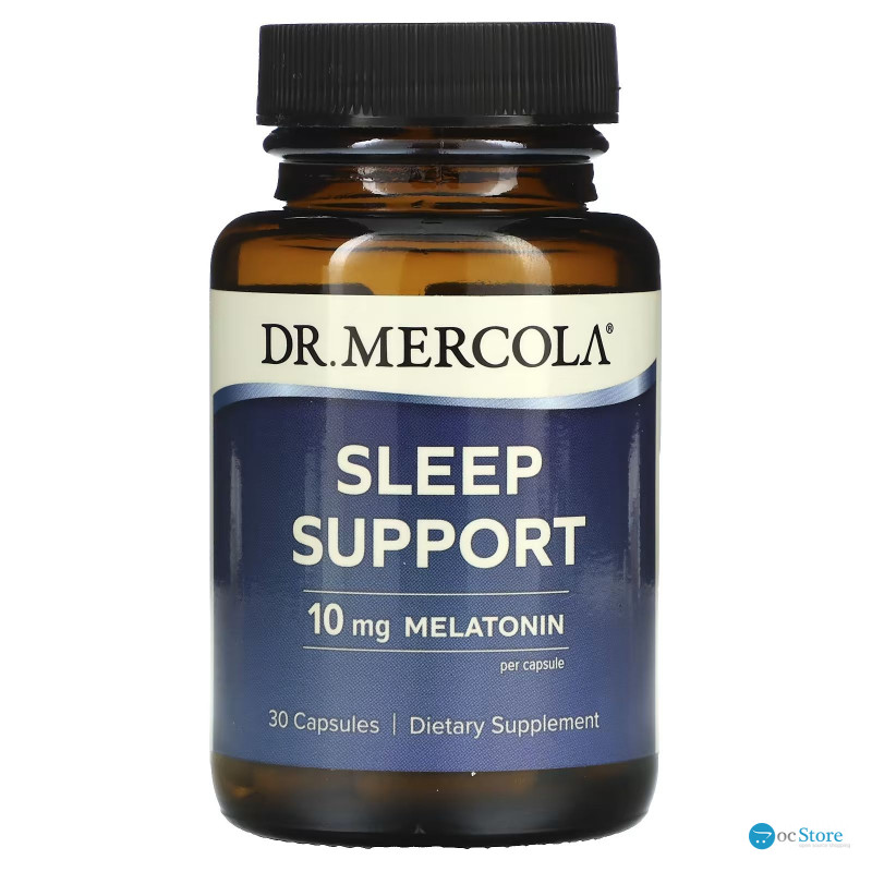 Підтримка сну, Sleep Support, Dr. Mercola, 10 мг, 30 капсул