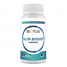 Слім Буст, Slim Boost, Biotus, комплекс для схуднення, 90 капсул