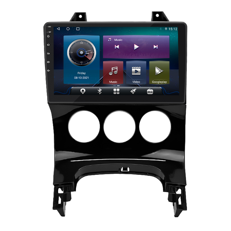 Штатная магнитола Lesko для Peugeot 3008 I 2009-2013 экран 9" 4/32Gb 4G Wi-Fi GPS Top