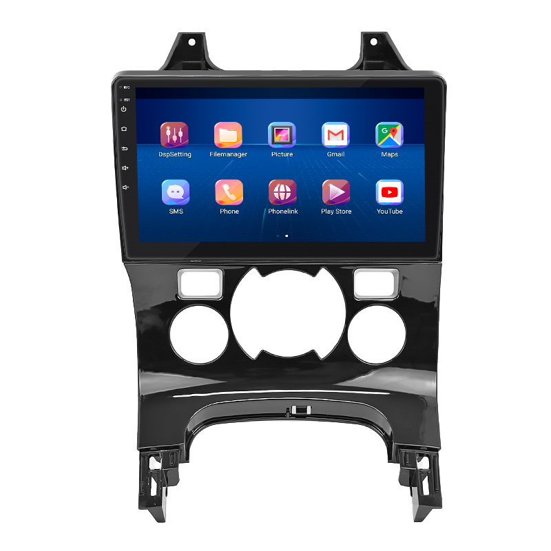 Штатная магнитола Lesko для Peugeot 3008 I Рестайлинг 2013-2016 экран 9" 2/32Gb 4G Wi-Fi GPS Top