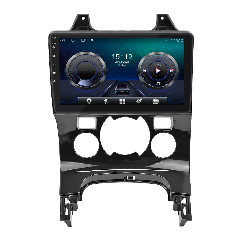 Штатная магнитола Lesko для Peugeot 3008 I Рестайлинг 2013-2016 экран 9" 4/64Gb 4G Wi-Fi GPS Top