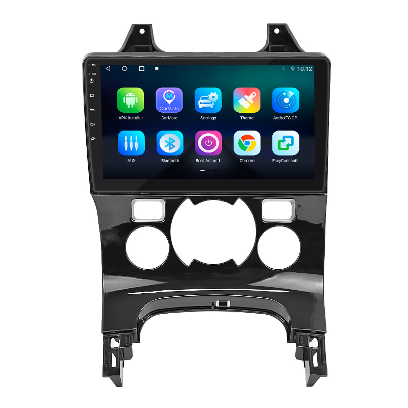 Штатная магнитола Lesko для Peugeot 3008 I Рестайлинг 2013-2016 экран 9" 4/64Gb 4G Wi-Fi GPS Top