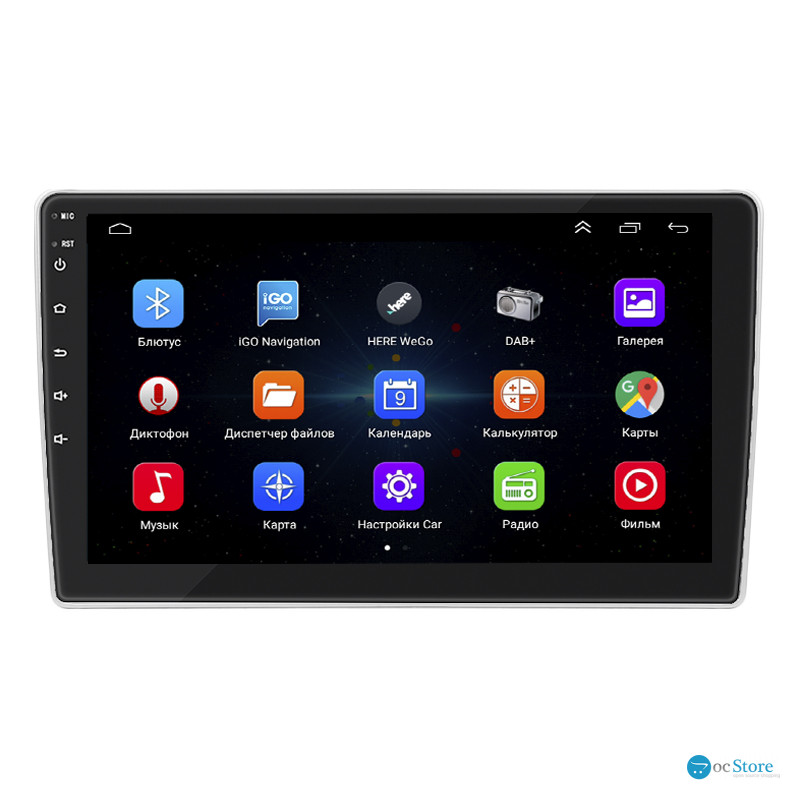 Штатная магнитола Lesko для Peugeot Expert II Рестайлинг 2012-2016 экран 9" 1/16Gb Wi-Fi GPS Base
