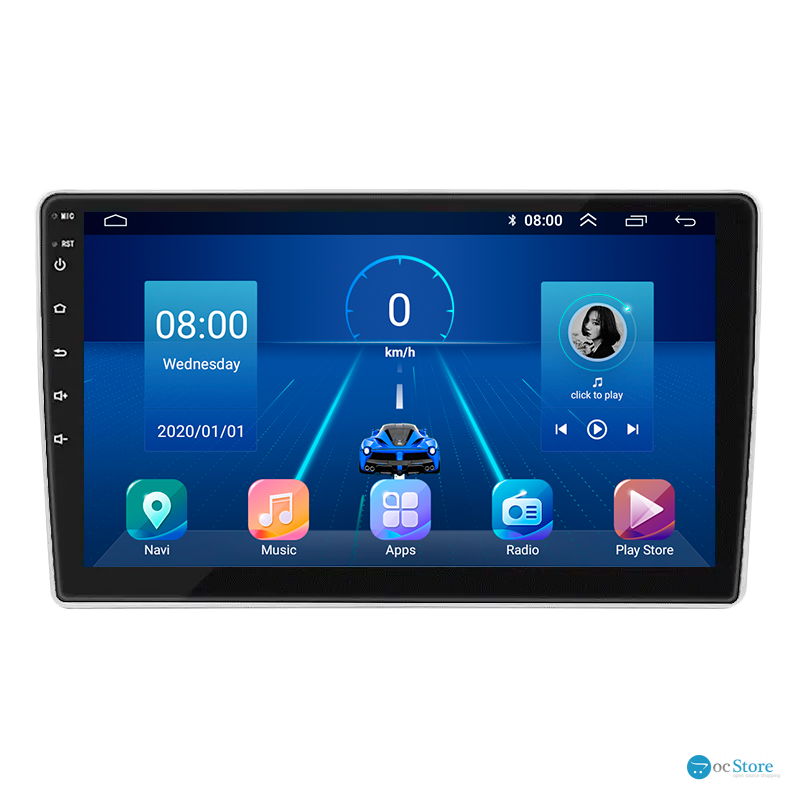 Штатная магнитола Lesko для Peugeot Expert II Рестайлинг 2012-2016 экран 9" 4/32Gb 4G Wi-Fi GPS Top