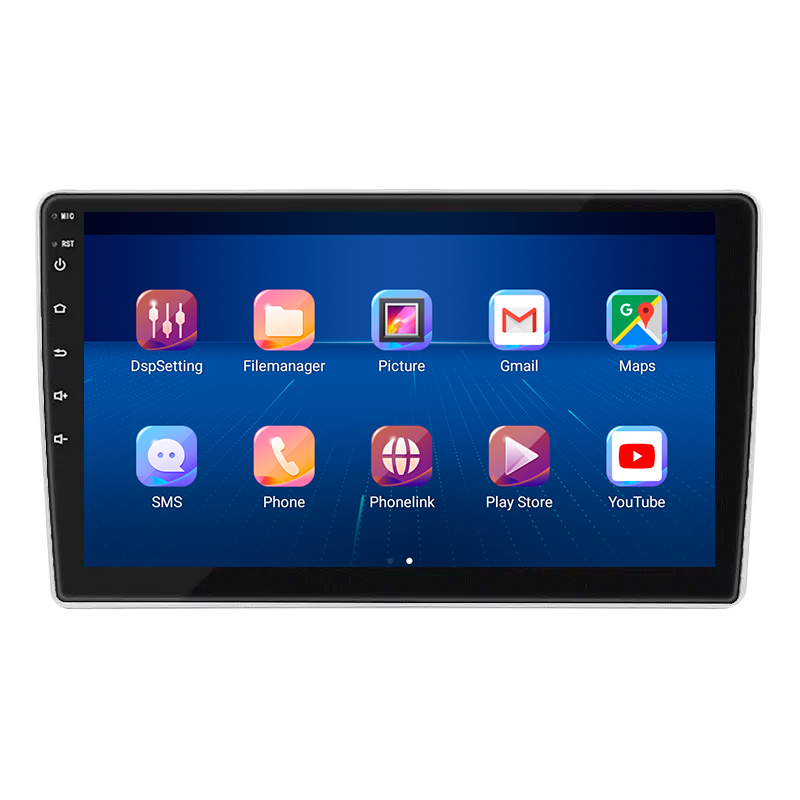 Штатная магнитола Lesko для Peugeot Expert II Рестайлинг 2012-2016 экран 9" 4/64Gb 4G Wi-Fi GPS Top