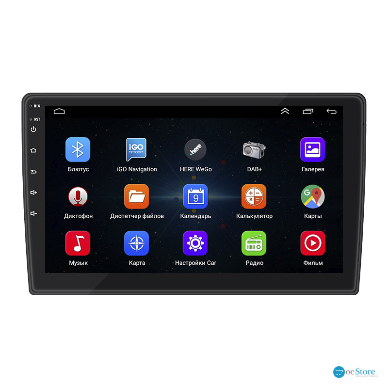 Штатная магнитола Lesko для Peugeot Partner II Рестайлинг 2012-2015 экран 9" 1/16Gb Wi-Fi GPS Base