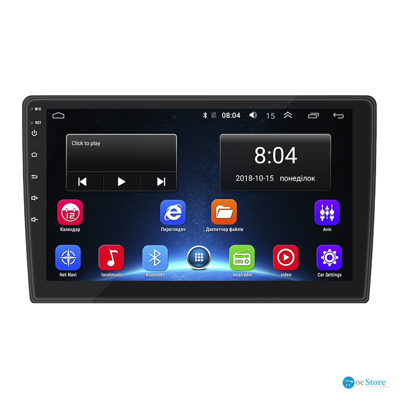 Штатная магнитола Lesko для Peugeot Partner II Рестайлинг 2012-2015 экран 9" 2/32Gb Wi-Fi GPS Base