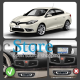 Штатная магнитола Lesko для Renault Fluence I Рестайлинг 2012-2017 экран 9" 1/16Gb Wi-Fi GPS Base