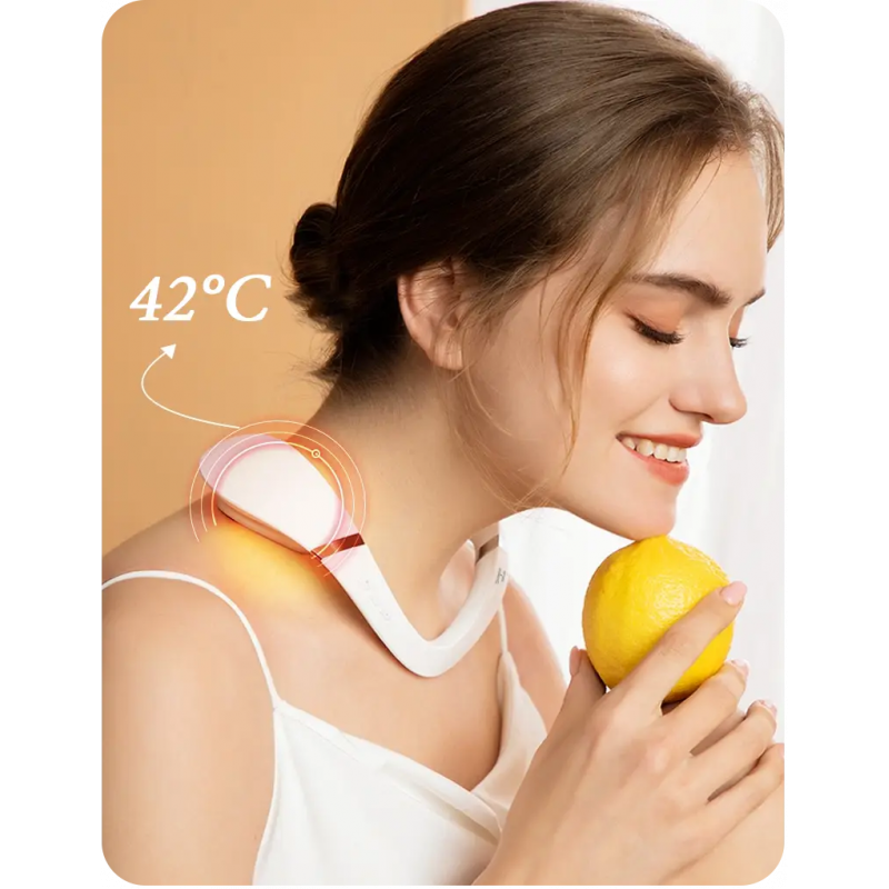 Електричний імпульсний масажер для шиї та плечей Booster M1 X Niplux для полегшення болю в області шиї та плечей