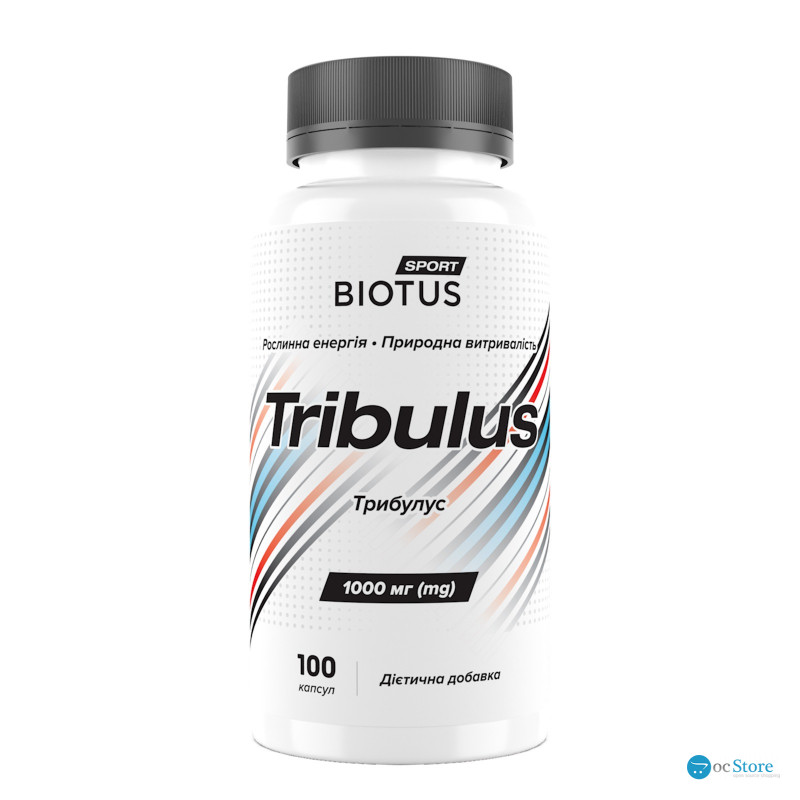 Трибулус, Tribulus, Biotus, 100 капсул