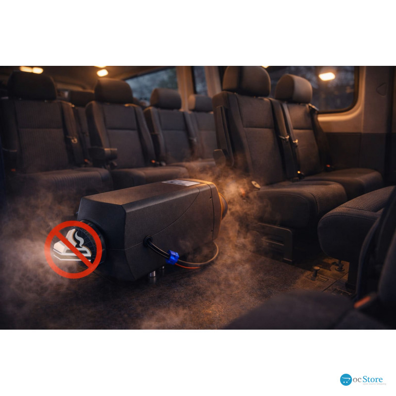 Автономний повітряний обігрівач Bustextil climate GTD-B 5000 на 12 вольт з тепловою потужністю 5 кіловат