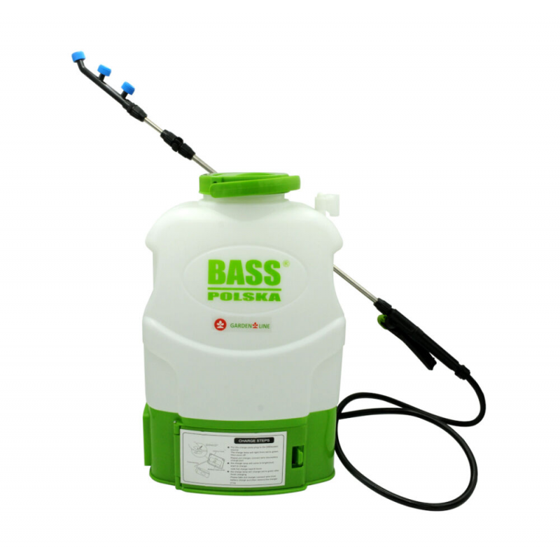 Ранцевий акумуляторний садовий обприскувач 16л Bass Polska 8616
