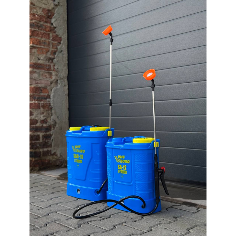 Ранцевий акумуляторний обприскувач VMF EURO SAB-16 (16 літрів) 12В/8Ач