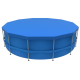 Круглий каркасний басейн Avenli (366 x 76 см) для дорослих і дітей, комплектація 19в1, Синій