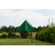 Садова розкладна парасоля Funfit Garden (діаметр - 3 метри) з боковою стійкою, Зелена