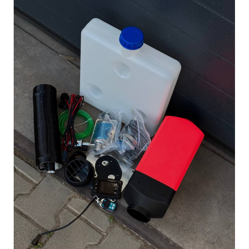 Автономний дизельний обігрівач (Webasto) Ondragon 8 кВт 12/24В, LCD-дисплей, таймер, пульт ДК