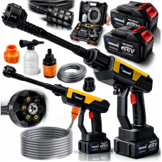 Акумуляторна мийка високого тиску Ondragon 66V + 2 акумулятори (Польща)