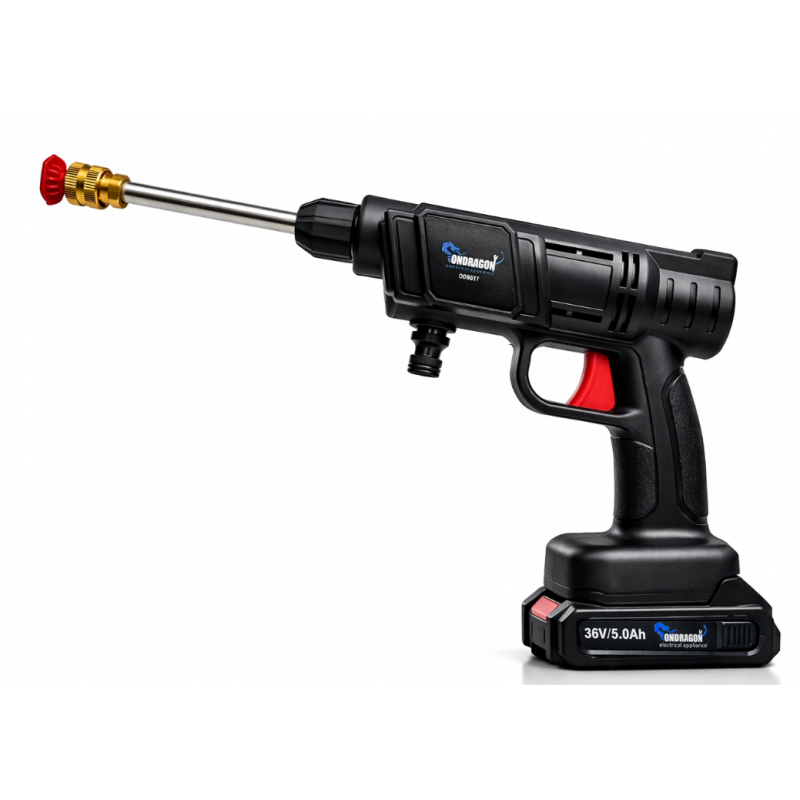 Акумуляторна мийка високого тиску Ondragon 36V + 2 акумулятори (Польща)