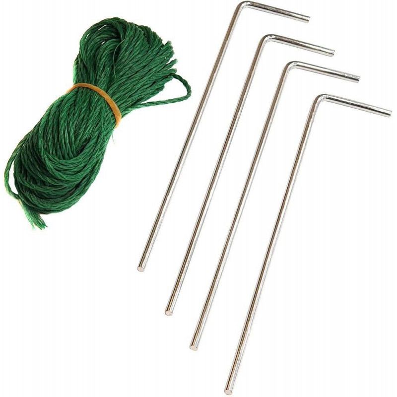 Садова теплиця 24 м² (8 х 3 х 2 м) з вікнами, Польща