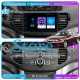 Штатная магнитола Lesko для Acura TSX II 2008-2014 экран 9" 1/16Gb Wi-Fi GPS Base