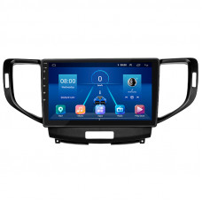 Штатная магнитола Lesko для Acura TSX II 2008-2014 экран 9" 4/64Gb 4G Wi-Fi GPS Top
