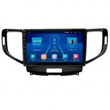 Штатная магнитола Lesko для Acura TSX II 2008-2014 экран 9" 6/128Gb 4G Wi-Fi GPS Top