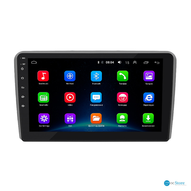 ГУ Audi A3 II (8P) 2003-2005 9" 2/32Gb Wi-Fi GPS Base
