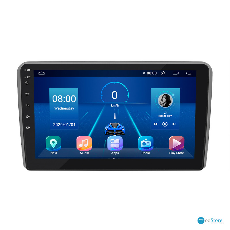 ГУ Audi A3 II (8P) 2003-2005 9" 2/32Gb 4G Wi-Fi GPS Top