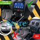 Штатная магнитола Lesko для Audi A3 II (8P) Рестайлинг 1 2004-2008 экран 9" 6/128Gb 4G Wi-Fi GPS Top