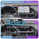 Штатная магнитола Lesko для Audi A4 IV (B8) Рестайлинг 2011-2015 экран 9" 4/64 QLED CarPlay 4G Wi-Fi GPS 360 Prime