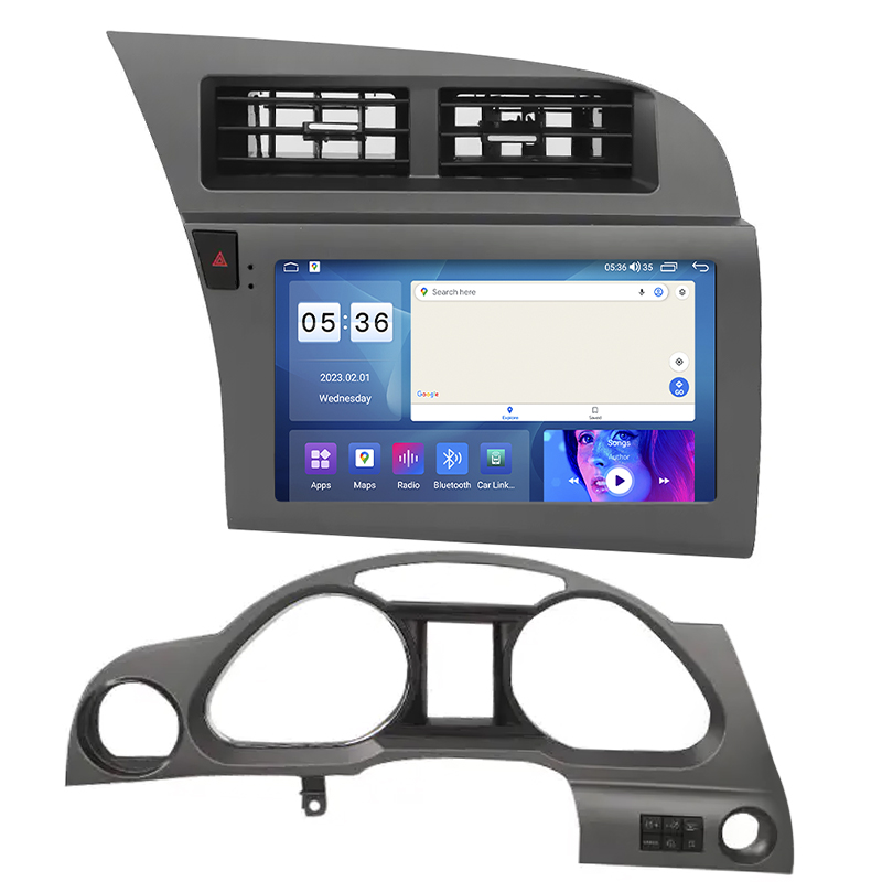 Штатная магнитола Lesko для Audi A6 allroad II (C6) 2006-2008 экран 9" 2/32Gb CarPlay 4G Wi-Fi GPS Prime