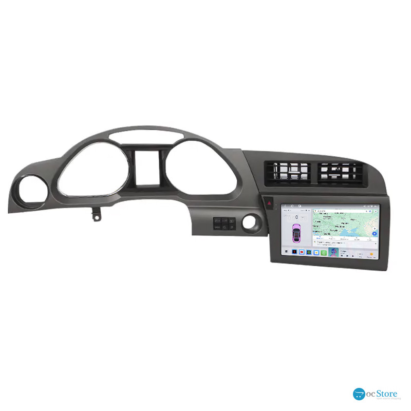 Штатная магнитола Lesko для Audi A6 III (C6) Рестайлинг 2008-2011 экран 9" 4/64 QLED CarPlay 4G Wi-Fi GPS 360 Prime