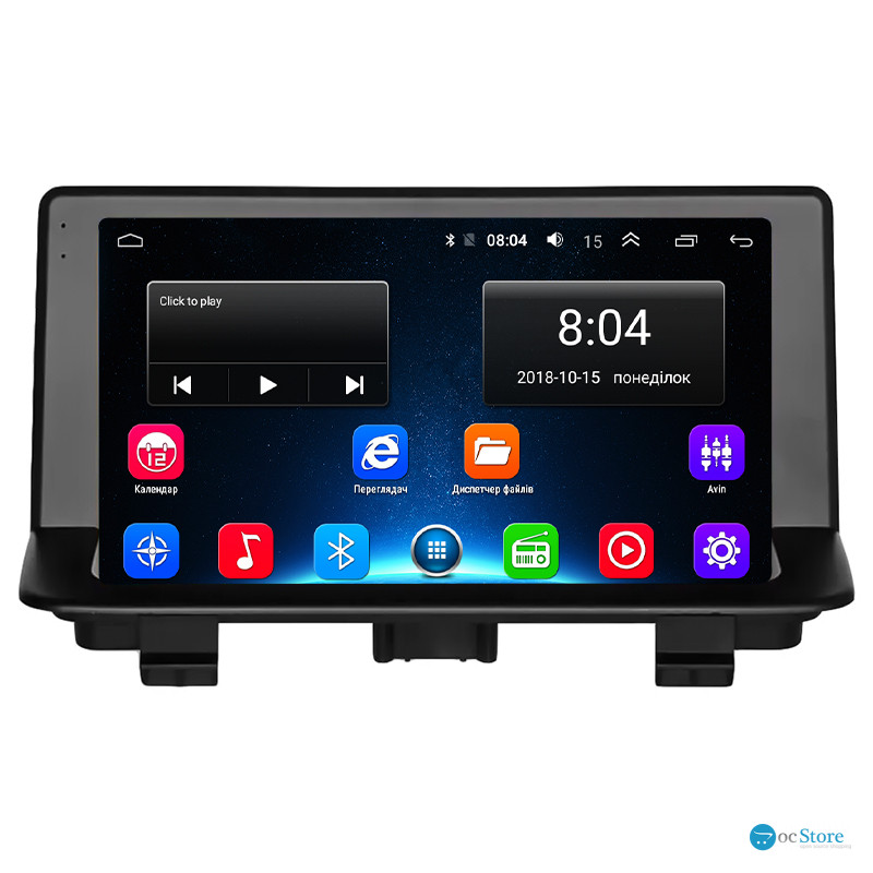 Штатная магнитола Lesko для Audi Q3 I (8U) 2011-2014 экран 9" 2/32Gb Wi-Fi GPS Base