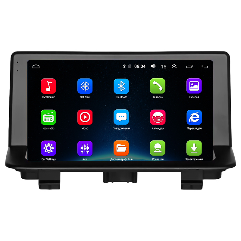 Штатная магнитола Lesko для Audi Q3 I (8U) Рестайлинг 2014-2018 экран 9" 2/32Gb Wi-Fi GPS Base