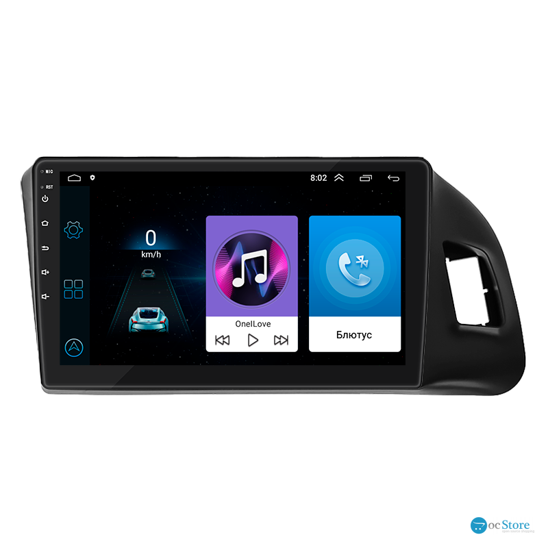 Штатная магнитола Lesko для Audi Q5 I (8R) 2008-2012 экран 9" 1/16Gb Wi-Fi GPS Base