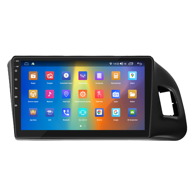 Штатная магнитола Lesko для Audi Q5 I (8R) 2008-2012 экран 9" 2/32Gb CarPlay 4G Wi-Fi GPS Prime