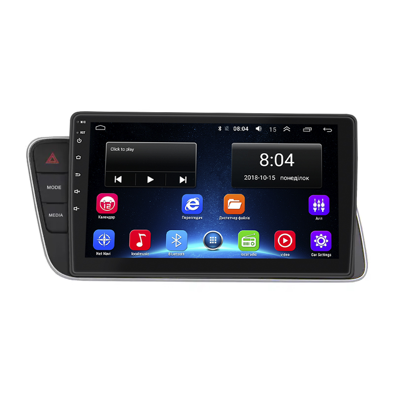 Штатная магнитола Lesko для Audi Q5 I (8R) ver. Low 2008-2012 экран 9" 2/32Gb Wi-Fi GPS Base