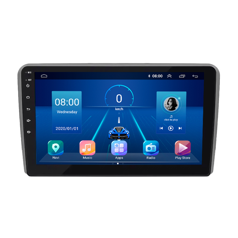 Штатная магнитола Lesko для Audi RS 3 I (8P) 2011-2012 экран 9" 2/32Gb 4G Wi-Fi GPS Top