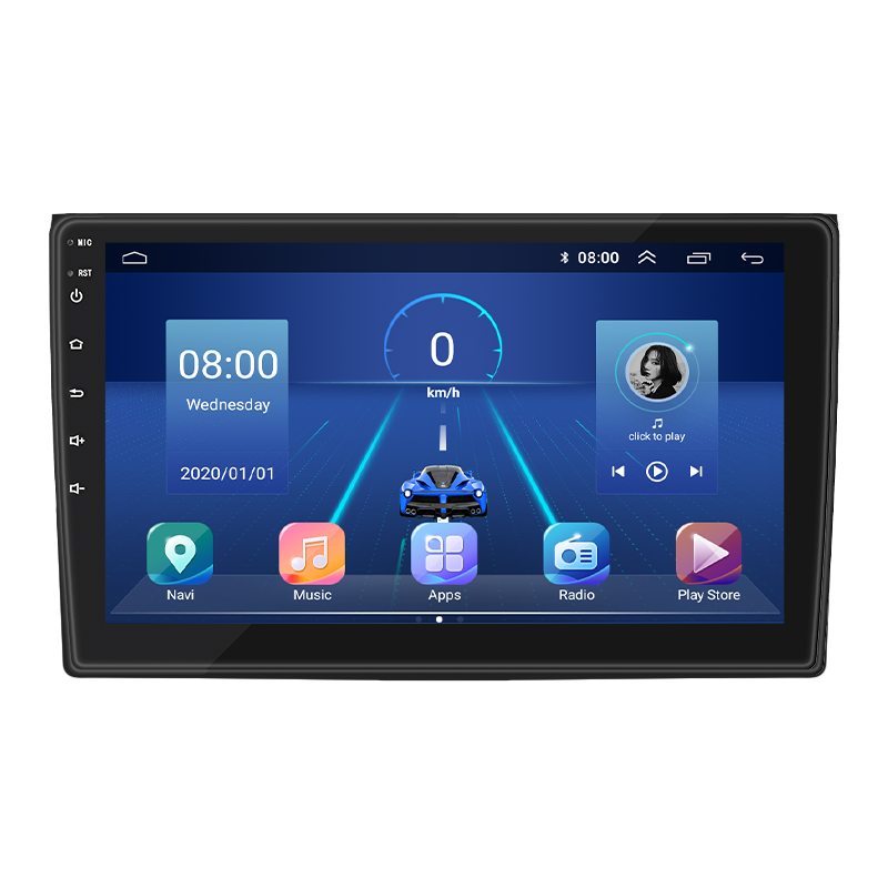 Штатная магнитола Lesko для Audi RS 4 II (B7) 2005-2009 экран 9" 6/128Gb 4G Wi-Fi GPS Top